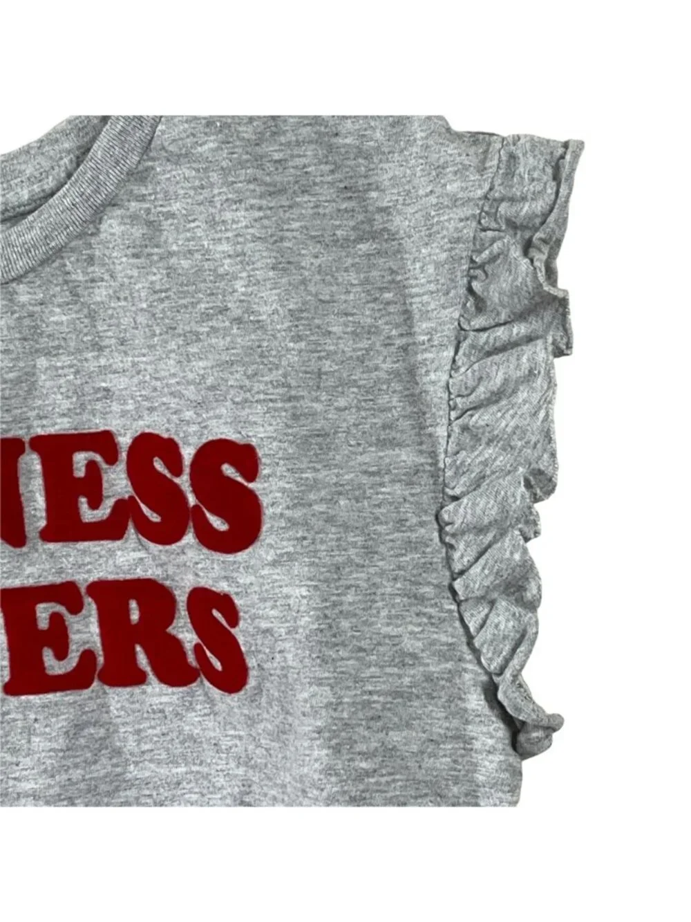 Gymboree Kindness Matters Ruffle Tee Girls L 10 12